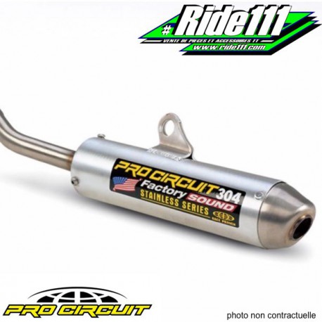 Silencieux PRO CIRCUIT 304 SUZUKI 80 RM 1989-2001