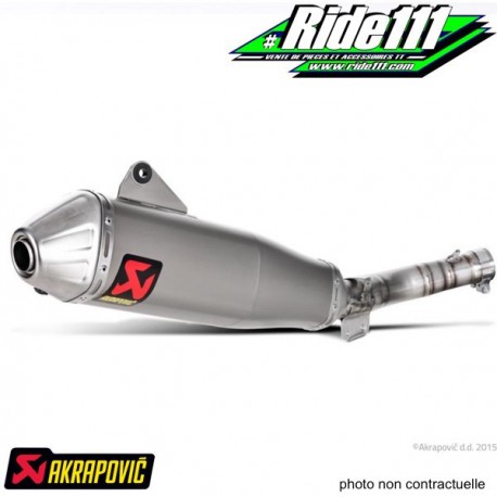 Silencieux AKRAPOVIC "Slip One Line" YAMAHA 450 YZ-F