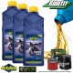 Pack vidange PUTOLINE Super DX4 10w40 HONDA 250-350 XR-R 