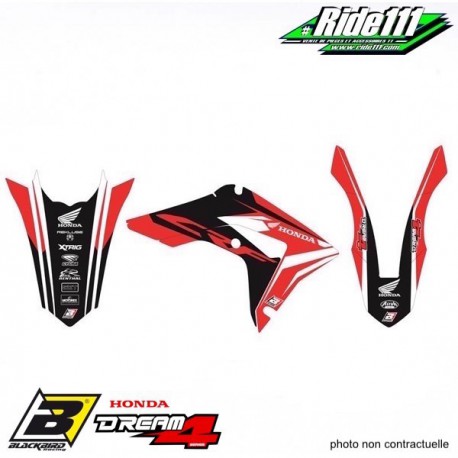 Kit déco ou housse de selle BLACKBIRD DREAM 4 HM / HONDA  450 CRF-X 