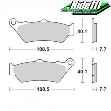 Plaquettes de frein TECNIUM arrière BMW R 1250 GS à
+ 2
