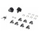 Kit serrures pour valises SW-MOTECH TRAX ADV Nombre de serrures:Lot de 7 avec antivol support EVO