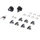 Kit serrures pour valises SW-MOTECH TRAX ADV Nombre de serrures:Lot de 7 avec antivol support PRO