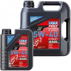 Huile moteur 4T LIQUI MOLY moto Road RACE 5W40 100% synthéthique  