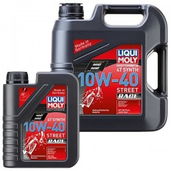 Huile moteur 4T LIQUI MOLY moto Road RACE 10W40 100% synthéthique  