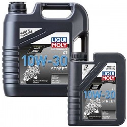 Huile moteur 4T LIQUI MOLY moto Road 10W30 synthéthique Techonologie 