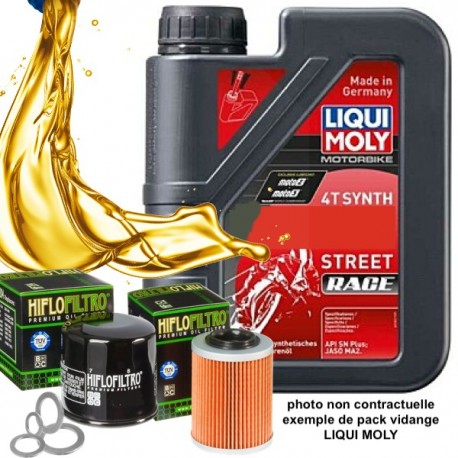 Pack vidange LIQUI MOLY MOTO GUZZI STELVIO 1200 