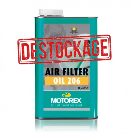 Huile pour filtre à air "AIR FILTER OIL" MOTOREX 1 litre 