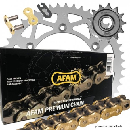 Kit Chaine Alu AFAM MX6 FANTIC 250 XXF   