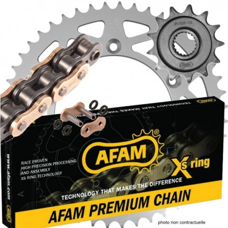 Kit Chaine Alu AFAM XRR3 GAS-GAS 125 EC    