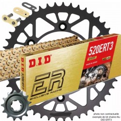 Kit Chaine Alu DID ERT3 HUSQVARNA 250 et 300 CR-WR    