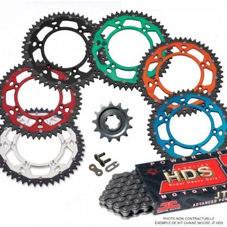 Kit Chaine Bi-Matière MOOSE JT HDS HONDA 450 CRFR    