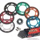 Kit Chaine Bi-Matière MOOSE JT HDS KTM 125 à 525 SX et SXF    