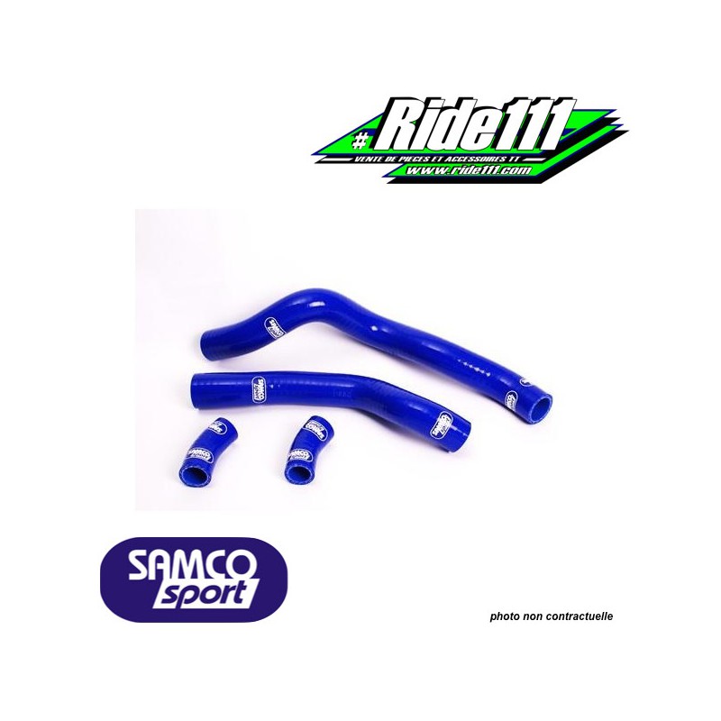 Durite de radiateur en silicone - Bleu - pièces détachées moto cross Mud  Riders