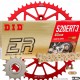 Kit Chaine Alu COLOR DID 520 ERT3 HONDA 250 CRF-R    