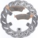 Kit disque de frein avant + plaquettes DELTA Braking SUZUKI RM 250 Année:1996 à 2009